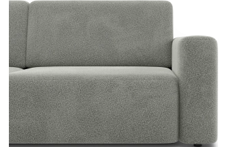​Диван прямой Дарио, модель 144, LANA 82 (серый)