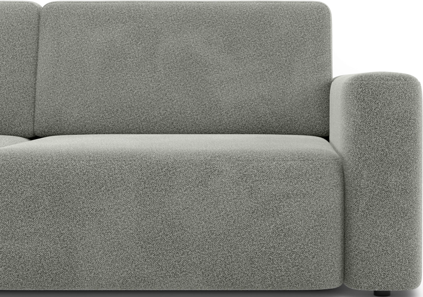 ​Диван прямой Дарио, модель 144, LANA 82 (серый)
