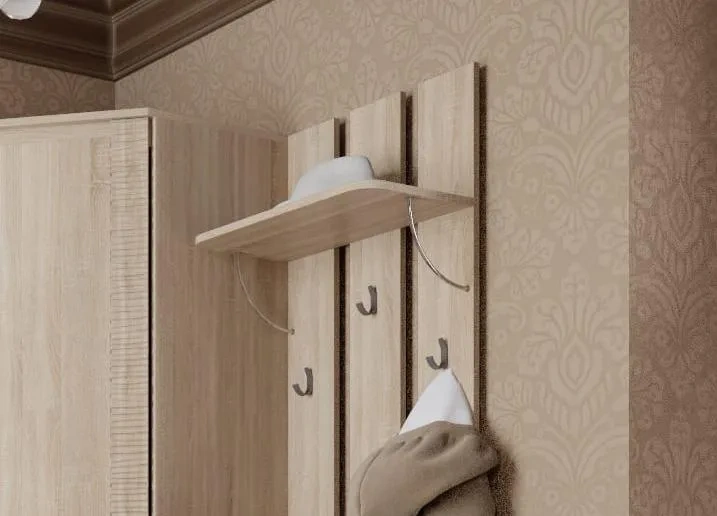 Модульная прихожая Элана, композиция 1, Дуб сонома