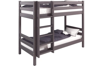 Детская двухъярусная кровать Соня-9, с прямой лестницей, лаванда