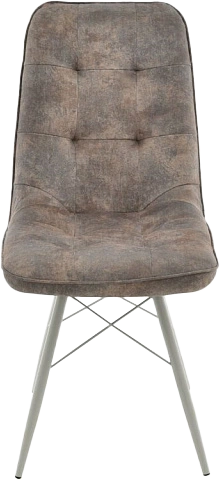 Стул Бордо, мягкий, Loft 01, велюр, каркас паук белый 