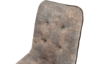 Стул Бордо, мягкий, Loft 01, велюр, каркас паук белый