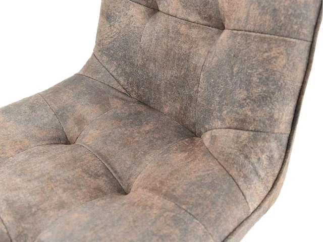 Стул Бордо, мягкий, Loft 01, велюр, каркас паук белый 