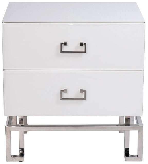 Тумба прикроватная KFG085-NI, с ящиками 