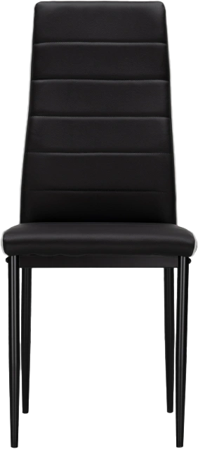 Стул DC2-001, на металлокаркасе, black / white