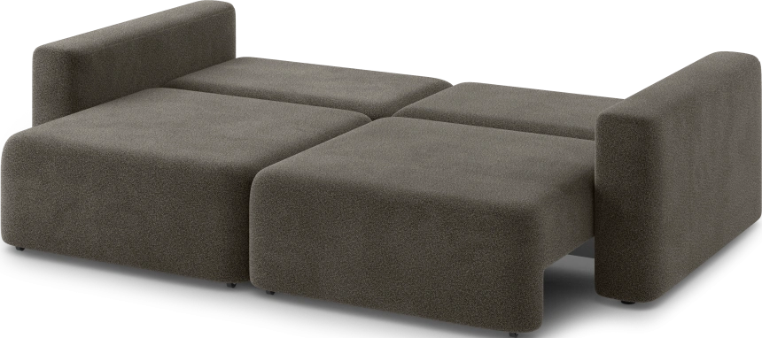 ​Диван прямой Дарио, модель 144, LANA 35 (шоколадный)