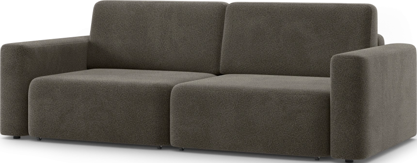 ​Диван прямой Дарио, модель 144, LANA 35 (шоколадный)