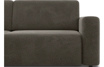 ​Диван прямой Дарио, модель 144, LANA 35 (шоколадный)