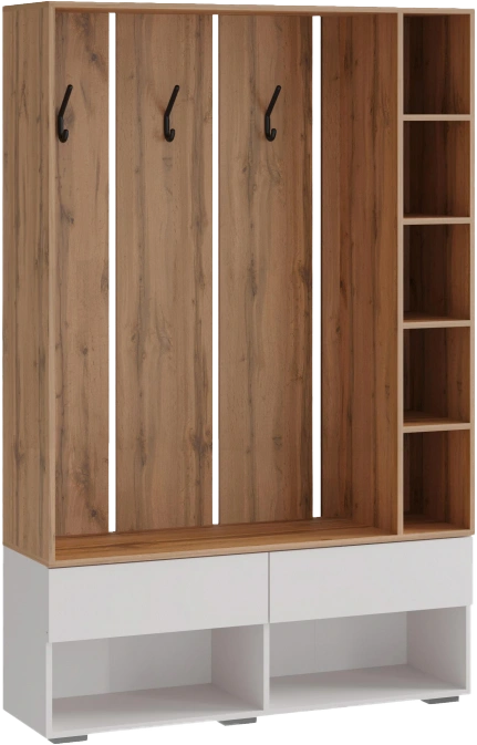 Прихожая Роут, кашемир / дуб вотан