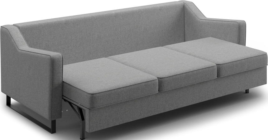 Диван прямой Даллас, модель 050, Inari 90 grafit (серый)