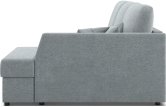 Диван угловой Консул, модель 074, правый, Danco 995 (темно-серый)