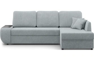 Диван угловой Консул, модель 074, правый, Danco 995 (темно-серый)