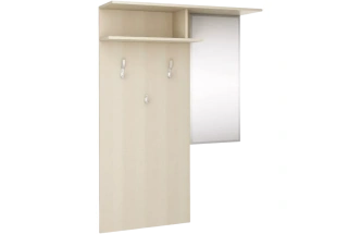 Вешалка с зеркалом Лофт-3, Дуб кремона