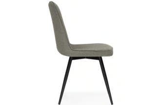 Стул, Texas 3, поворотный, светло-серый / черный