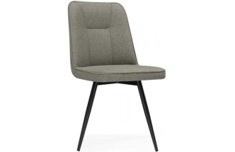 Стул, Texas 3, поворотный, светло-серый / черный