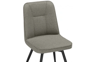 Стул, Texas 3, поворотный, светло-серый / черный