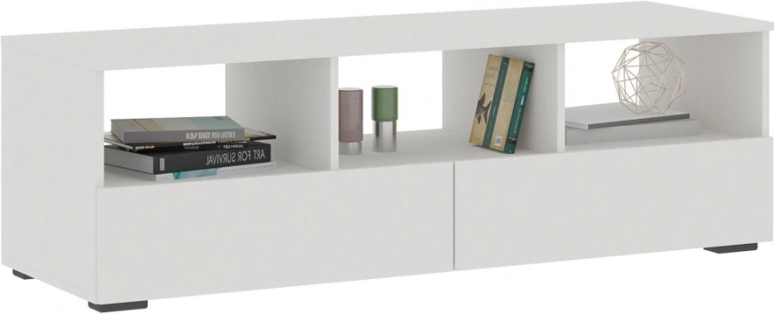 ТВ-тумба Элла ТБ 02, белый / белый