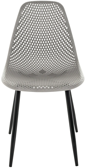 Стул Vero, пластиковый, серый
