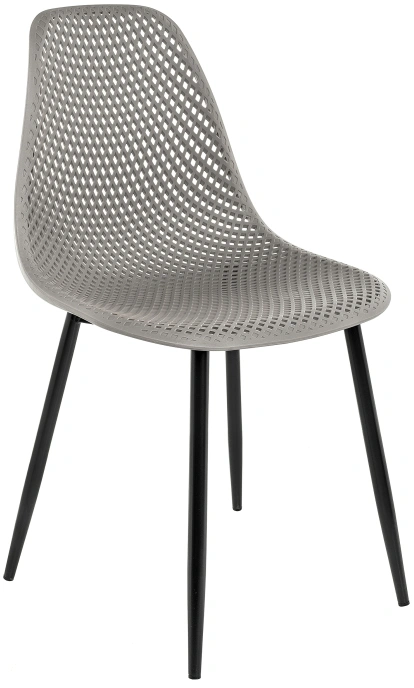 Стул Vero, пластиковый, серый
