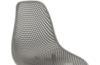 Стул Vero, пластиковый, серый