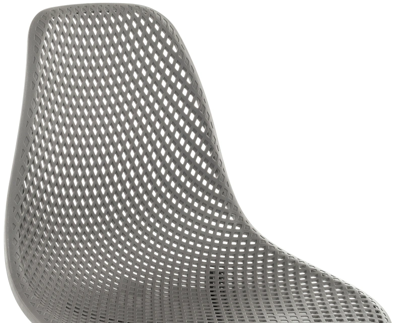 Стул Vero, пластиковый, серый