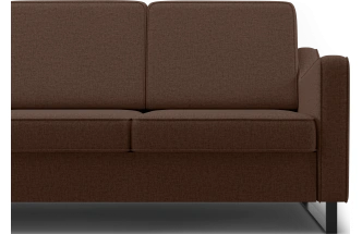 Диван прямой Даллас, модель 050, Madagascar 05 (коричневый)
