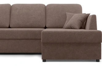 Диван угловой Консул, модель 074, правый, Danco 297 (шоколадный)
