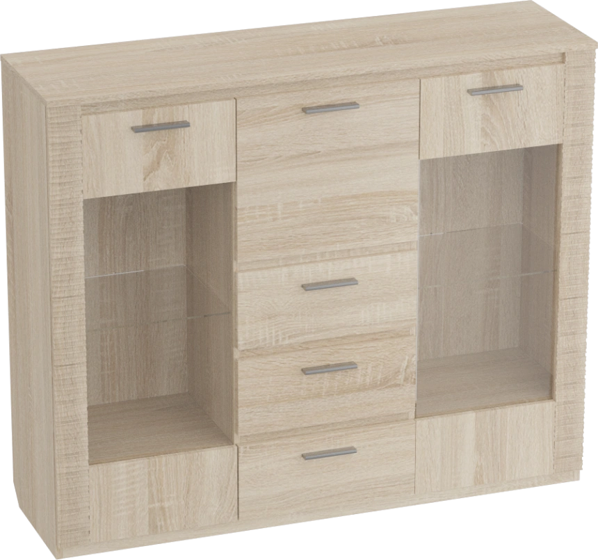 Модульная гостиная Элана 4, дуб сонома