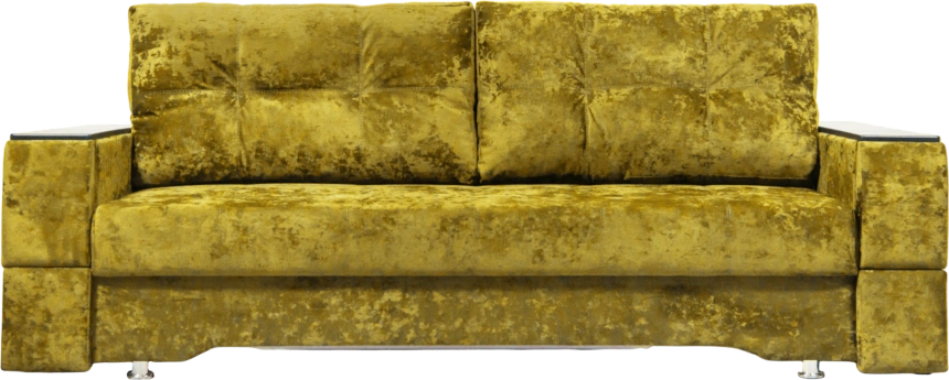 Диван прямой Атлант 2, ткань Спарк Елоу, декор Венге