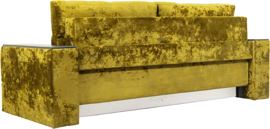 Диван прямой Атлант 2, ткань Спарк Елоу, декор Венге