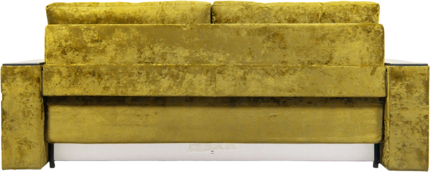 Диван прямой Атлант 2, ткань Спарк Елоу, декор Венге