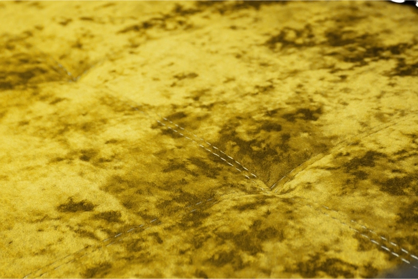 Диван прямой Атлант 2, ткань Спарк Елоу, декор Венге