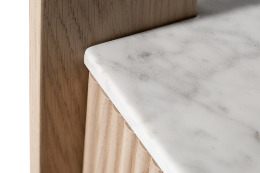 Тумба прикроватная 77IP-20100, с ящиком