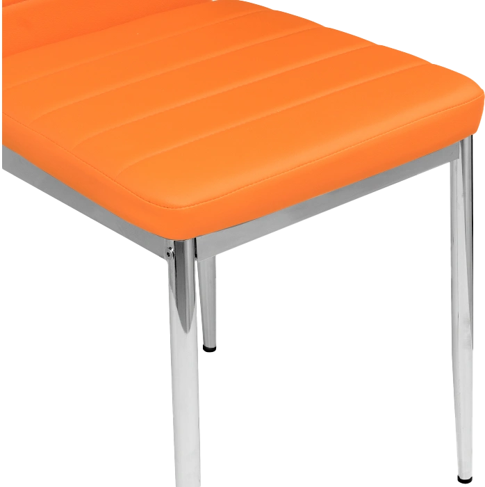 Стул DC2-001, на металлокаркасе, orange