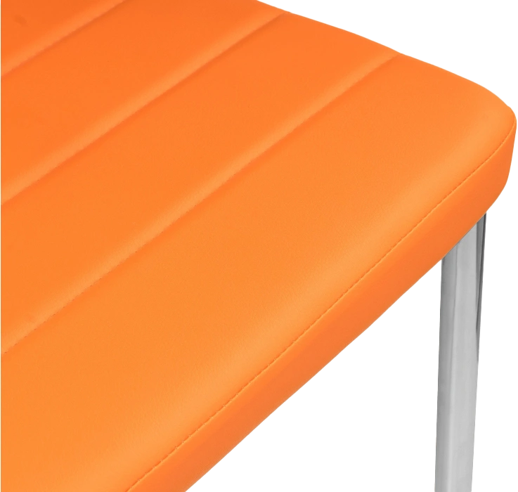 Стул DC2-001, на металлокаркасе, orange