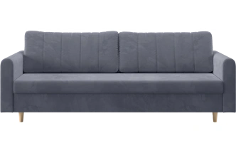 Диван прямой Барро, модель 056, Velutto 32 (темно-серый)