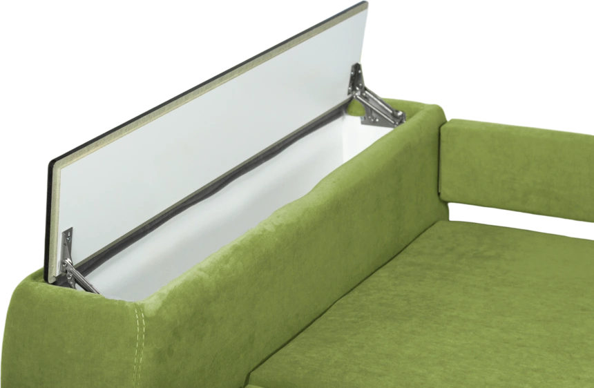 Диван прямой Бали 4, Tenerife nefrit, декор Венге