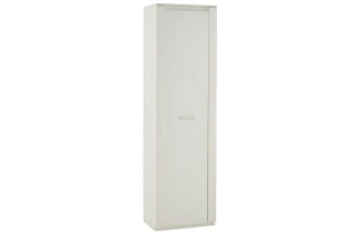 Шкаф однодверный Элана, 58.5x41x208.5, распашной с полками, бодега белая