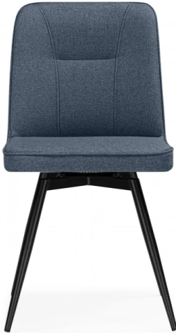 Стул, Texas 3, поворотный, синий / черный