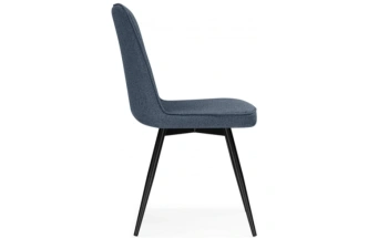 Стул, Texas 3, поворотный, синий / черный