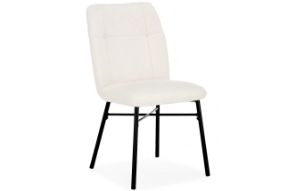 Стул Denis, мягкий, beige / black