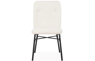 Стул Denis, мягкий, beige / black