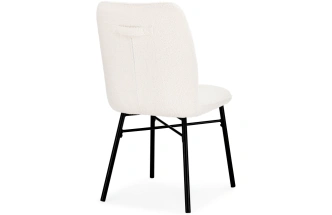 Стул Denis, мягкий, beige / black