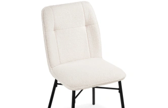 Стул Denis, мягкий, beige / black