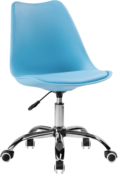 Компьютерное кресло Kolin, без подлокотников, blue