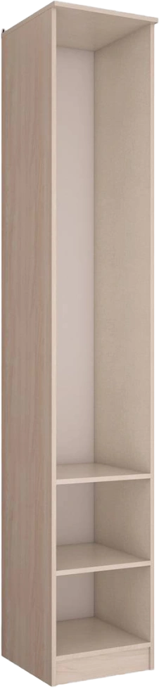 Шкаф Орион, односекционный 39x221x43 Ясень шимо светлый/Лён