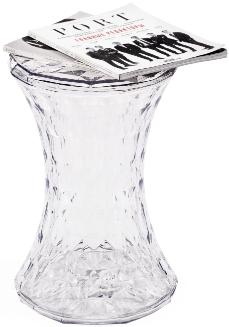 Стул-столик Button, 30x47, clear