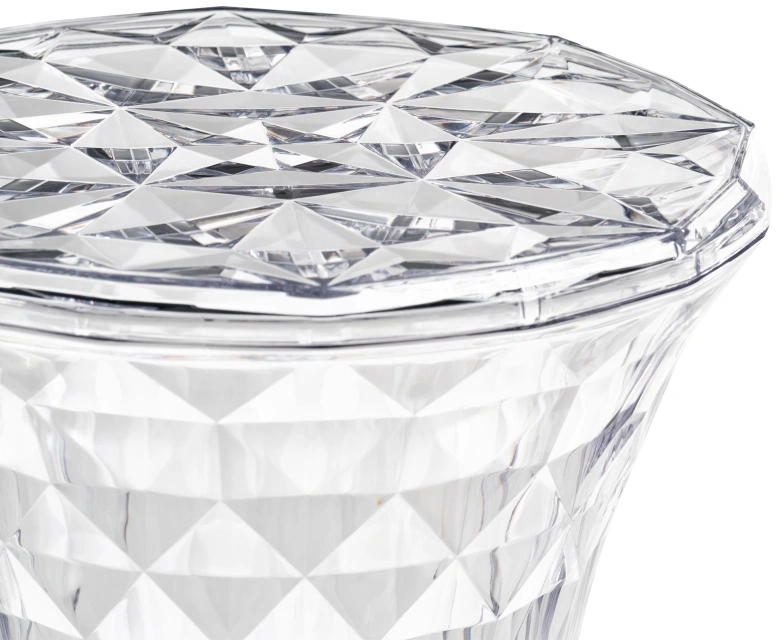 Стул-столик Button, 30x47, clear