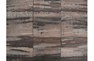 Кухонный стол Милан, ПМ пластик, дерево темное, каркас черный