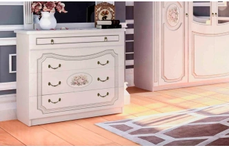 Спальный гарнитур Верона, композиция #3, кофе 10 / капучино